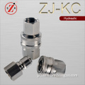 ZJ-KC non-valve straight through stainless steel quick coupling hose connectors